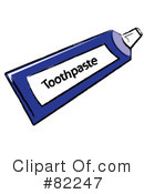 Toothpaste Clipart #82247 by Pams Clipart