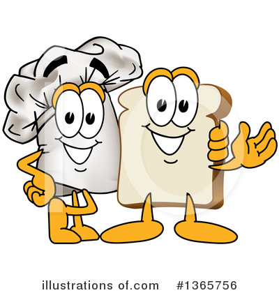 Bread Character Clipart #1365756 by Toons4Biz