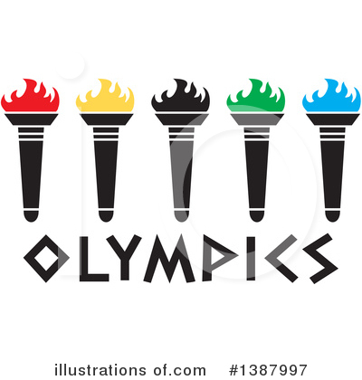Royalty-Free (RF) Torch Clipart Illustration by Johnny Sajem - Stock Sample #1387997