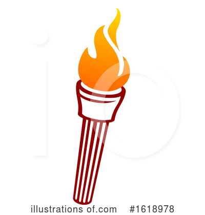 Royalty-Free (RF) Torch Clipart Illustration by Vector Tradition SM - Stock Sample #1618978