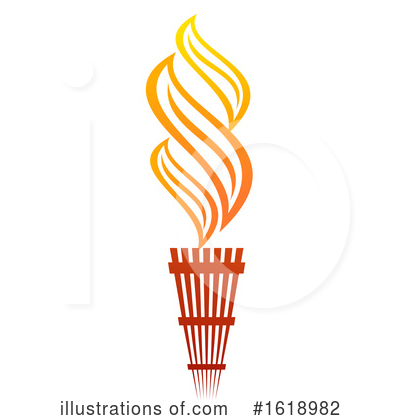 Royalty-Free (RF) Torch Clipart Illustration by Vector Tradition SM - Stock Sample #1618982