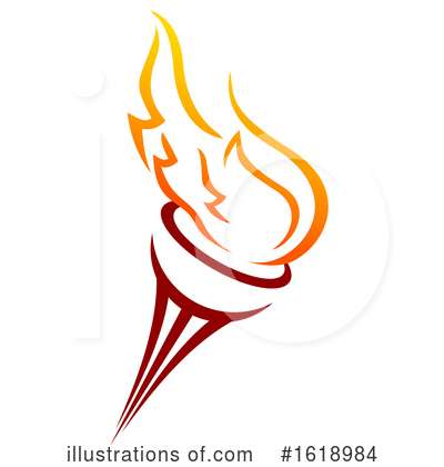 Royalty-Free (RF) Torch Clipart Illustration by Vector Tradition SM - Stock Sample #1618984
