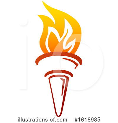 Royalty-Free (RF) Torch Clipart Illustration by Vector Tradition SM - Stock Sample #1618985