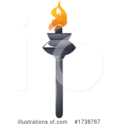 Royalty-Free (RF) Torch Clipart Illustration by Vector Tradition SM - Stock Sample #1738767