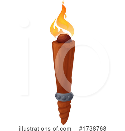 Torches Clipart #1738768 by Vector Tradition SM