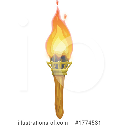 Torches Clipart #1774531 by Vector Tradition SM