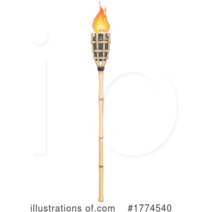 Royalty-Free (RF) Torch Clipart Illustration by Vector Tradition SM - Stock Sample #1774540