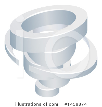 Royalty-Free (RF) Tornado Clipart Illustration by AtStockIllustration - Stock Sample #1458874