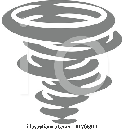 Royalty-Free (RF) Tornado Clipart Illustration by AtStockIllustration - Stock Sample #1706911