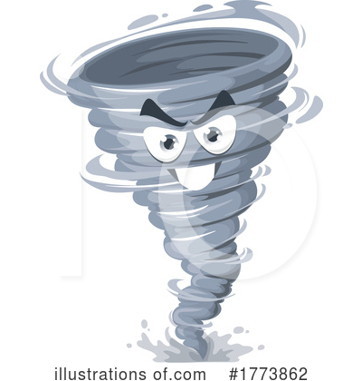 Royalty-Free (RF) Tornado Clipart Illustration by Vector Tradition SM - Stock Sample #1773862
