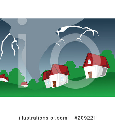 Houses Clipart #209221 by mayawizard101