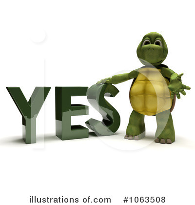 Royalty-Free (RF) Tortoise Clipart Illustration by KJ Pargeter - Stock Sample #1063508
