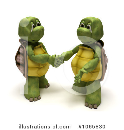 Royalty-Free (RF) Tortoise Clipart Illustration by KJ Pargeter - Stock Sample #1065830