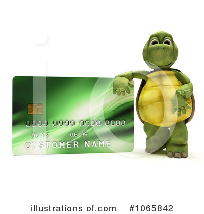 Royalty-Free (RF) Tortoise Clipart Illustration by KJ Pargeter - Stock Sample #1065842