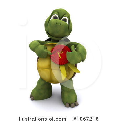 Royalty-Free (RF) Tortoise Clipart Illustration by KJ Pargeter - Stock Sample #1067216