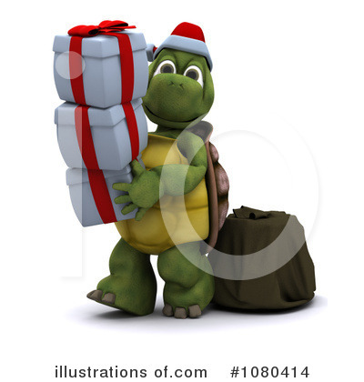 Royalty-Free (RF) Tortoise Clipart Illustration by KJ Pargeter - Stock Sample #1080414