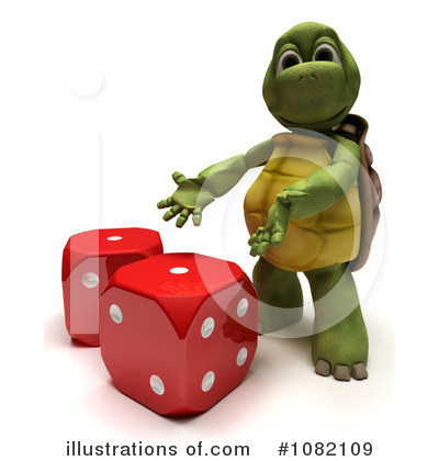 Royalty-Free (RF) Tortoise Clipart Illustration by KJ Pargeter - Stock Sample #1082109