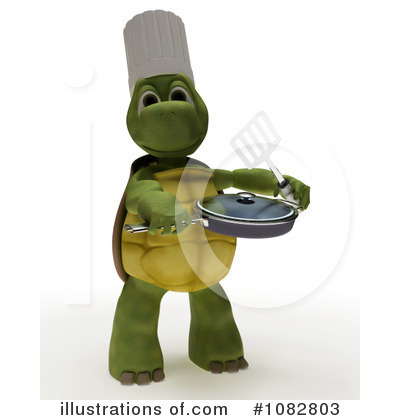 Royalty-Free (RF) Tortoise Clipart Illustration by KJ Pargeter - Stock Sample #1082803