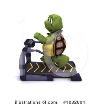 Royalty-Free (RF) Tortoise Clipart Illustration by KJ Pargeter - Stock Sample #1082804