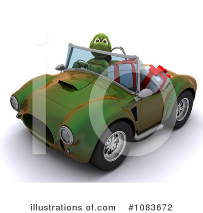 Royalty-Free (RF) Tortoise Clipart Illustration by KJ Pargeter - Stock Sample #1083672