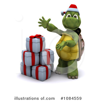 Royalty-Free (RF) Tortoise Clipart Illustration by KJ Pargeter - Stock Sample #1084559