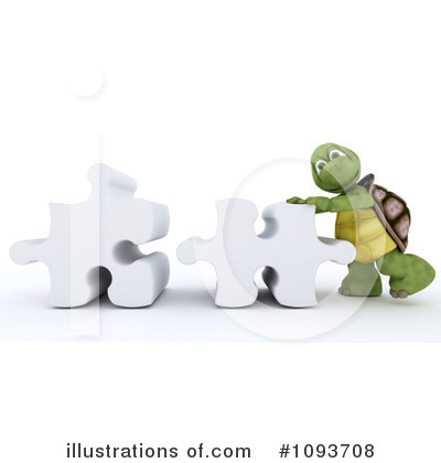 Royalty-Free (RF) Tortoise Clipart Illustration by KJ Pargeter - Stock Sample #1093708