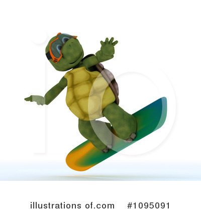 Snowboarding Clipart #1095091 by KJ Pargeter
