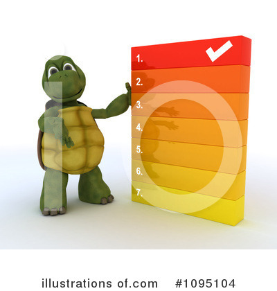 Royalty-Free (RF) Tortoise Clipart Illustration by KJ Pargeter - Stock Sample #1095104
