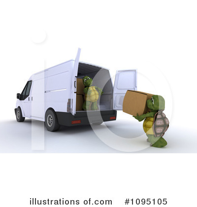 Moving Van Clipart #1095105 by KJ Pargeter