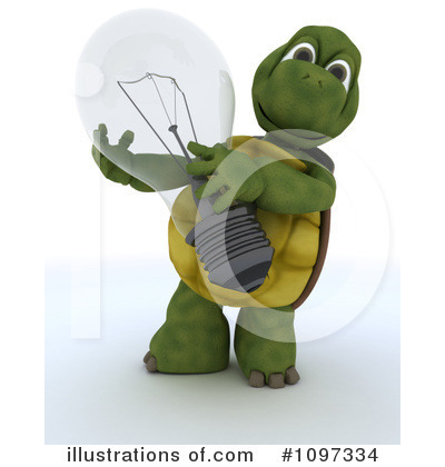 Royalty-Free (RF) Tortoise Clipart Illustration by KJ Pargeter - Stock Sample #1097334