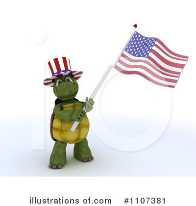 Royalty-Free (RF) Tortoise Clipart Illustration by KJ Pargeter - Stock Sample #1107381