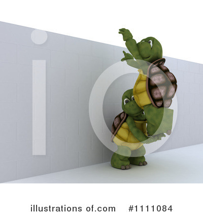 Royalty-Free (RF) Tortoise Clipart Illustration by KJ Pargeter - Stock Sample #1111084