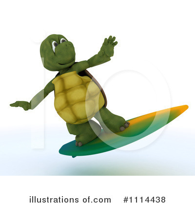 Royalty-Free (RF) Tortoise Clipart Illustration by KJ Pargeter - Stock Sample #1114438