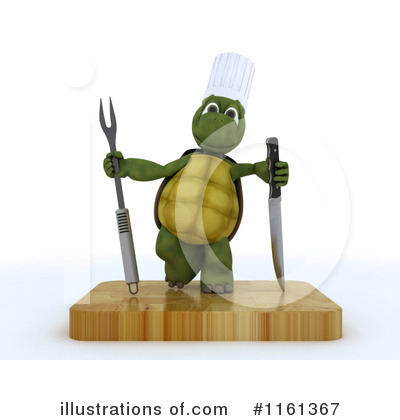 Royalty-Free (RF) Tortoise Clipart Illustration by KJ Pargeter - Stock Sample #1161367