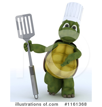 Royalty-Free (RF) Tortoise Clipart Illustration by KJ Pargeter - Stock Sample #1161368