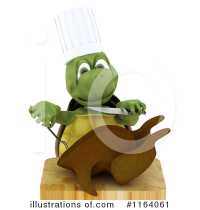 Royalty-Free (RF) Tortoise Clipart Illustration by KJ Pargeter - Stock Sample #1164061