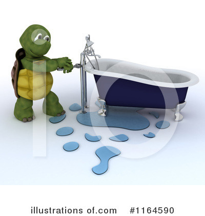 Royalty-Free (RF) Tortoise Clipart Illustration by KJ Pargeter - Stock Sample #1164590