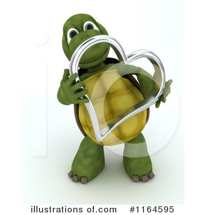 Royalty-Free (RF) Tortoise Clipart Illustration by KJ Pargeter - Stock Sample #1164595