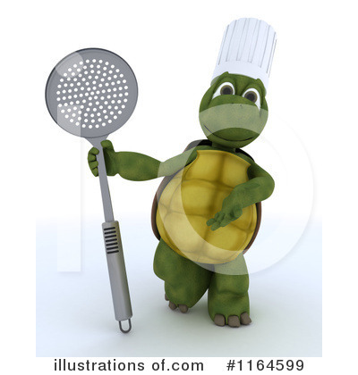 Royalty-Free (RF) Tortoise Clipart Illustration by KJ Pargeter - Stock Sample #1164599