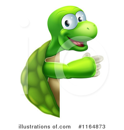 Royalty-Free (RF) Tortoise Clipart Illustration by AtStockIllustration - Stock Sample #1164873