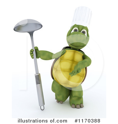 Royalty-Free (RF) Tortoise Clipart Illustration by KJ Pargeter - Stock Sample #1170388