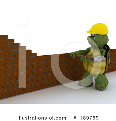 Royalty-Free (RF) Tortoise Clipart Illustration by KJ Pargeter - Stock Sample #1189769