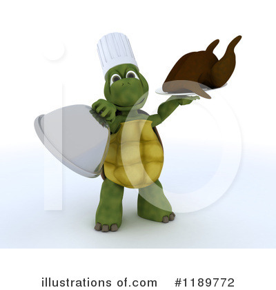 Royalty-Free (RF) Tortoise Clipart Illustration by KJ Pargeter - Stock Sample #1189772