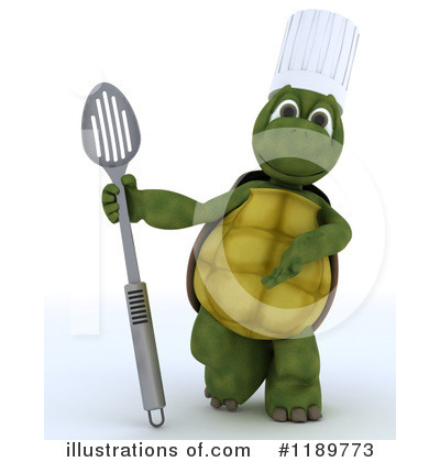 Royalty-Free (RF) Tortoise Clipart Illustration by KJ Pargeter - Stock Sample #1189773