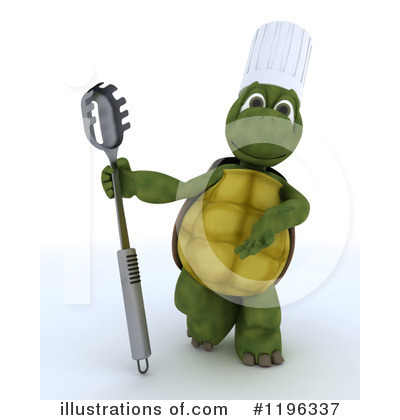 Royalty-Free (RF) Tortoise Clipart Illustration by KJ Pargeter - Stock Sample #1196337