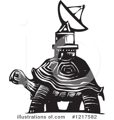 Royalty-Free (RF) Tortoise Clipart Illustration by xunantunich - Stock Sample #1217582