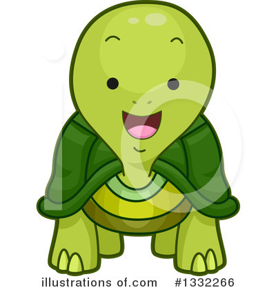 Royalty-Free (RF) Tortoise Clipart Illustration by BNP Design Studio - Stock Sample #1332266