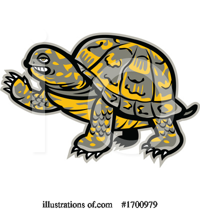 Royalty-Free (RF) Tortoise Clipart Illustration by patrimonio - Stock Sample #1700979