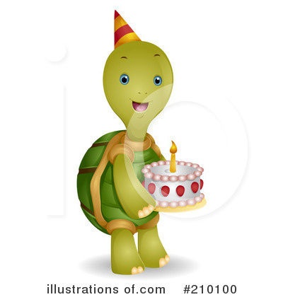 Royalty-Free (RF) Tortoise Clipart Illustration by BNP Design Studio - Stock Sample #210100