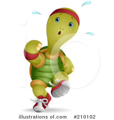 Royalty-Free (RF) Tortoise Clipart Illustration by BNP Design Studio - Stock Sample #210102